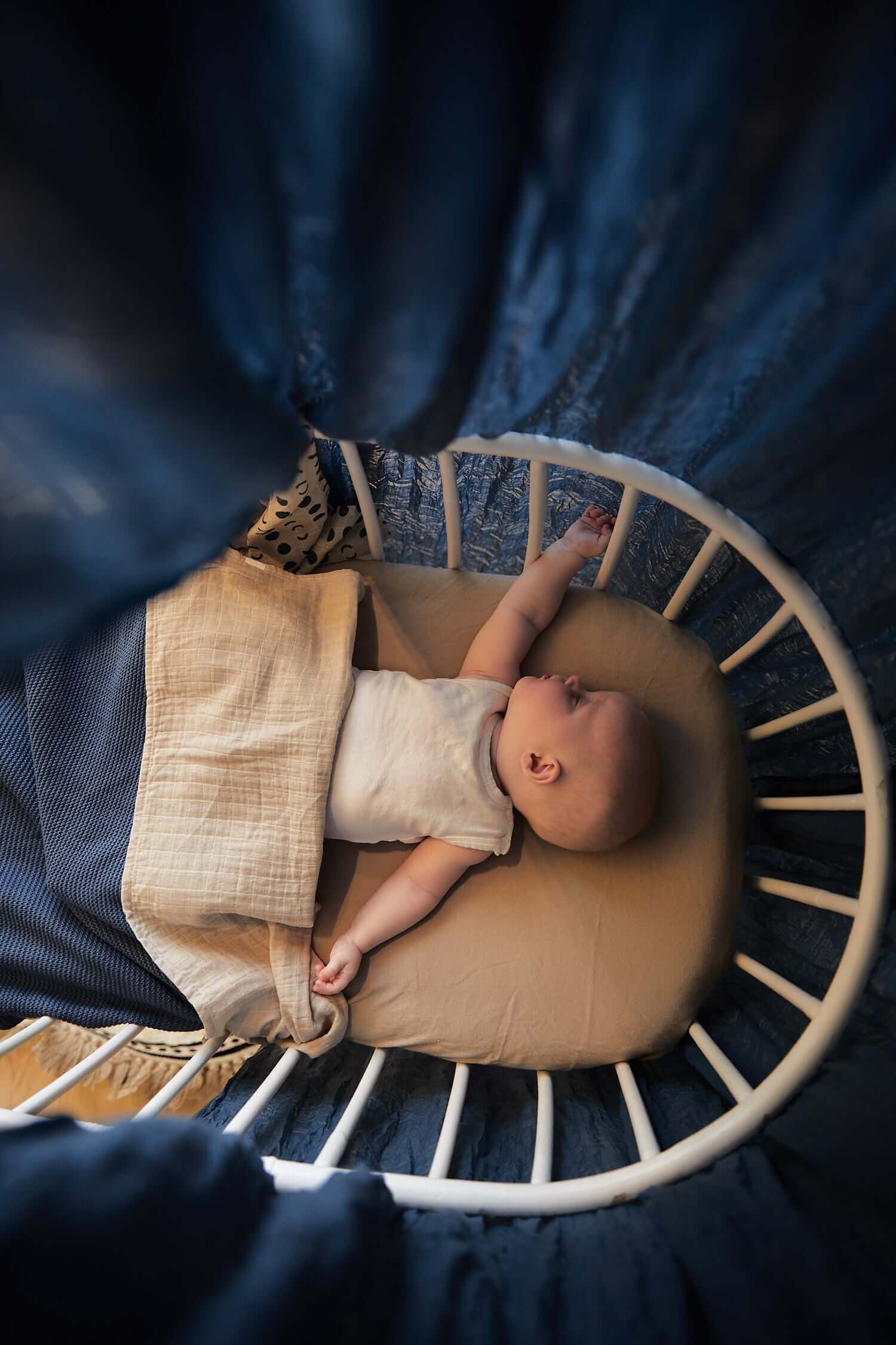 Veil Vintage 61 inch  Jeans Blue